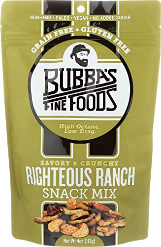 Algopix Similar Product 1 - BUBBAS FINE FOODS Righteous Ranch Snack