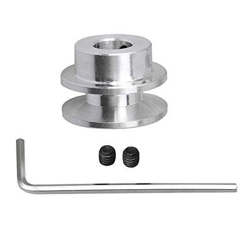 Algopix Similar Product 18 - Yibuy 8mm Hole Dia VShape Pulley Fit