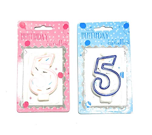 Algopix Similar Product 13 - 15 Assorted birthday candles no 5