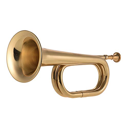 Algopix Similar Product 5 - Festnight Cavalry Bugle Trumpet Brass