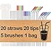 Algopix Similar Product 7 - 20 Pack Reusable Stainless Steel Metal