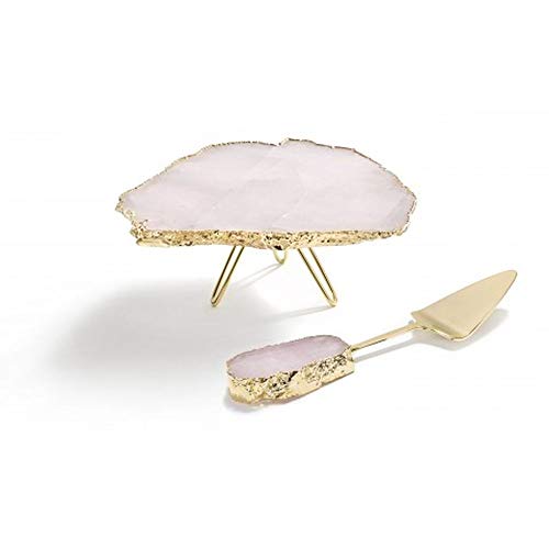 Algopix Similar Product 9 - Anna New York Torta Cake Stand Rose
