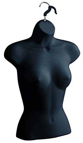 Algopix Similar Product 19 - Female Molded Black Shirt Form  Fits