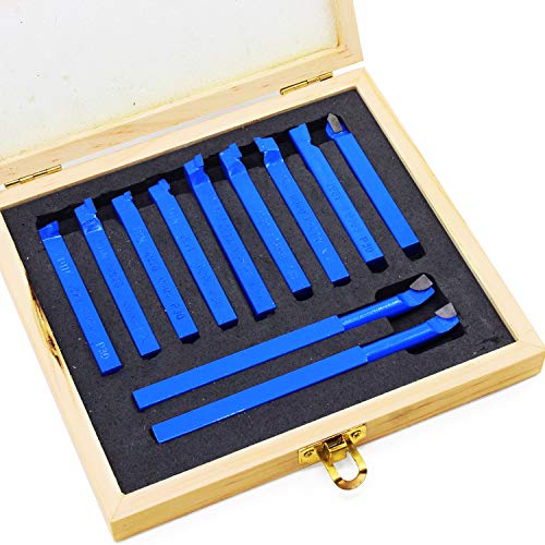 Algopix Similar Product 1 - HSEAMALL 11PCS Lathe Cutting Tools