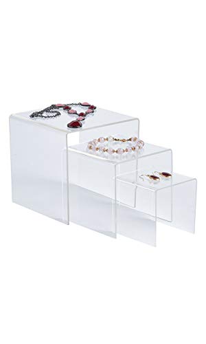 Algopix Similar Product 5 - Square Nesting Clear Acrylic Display
