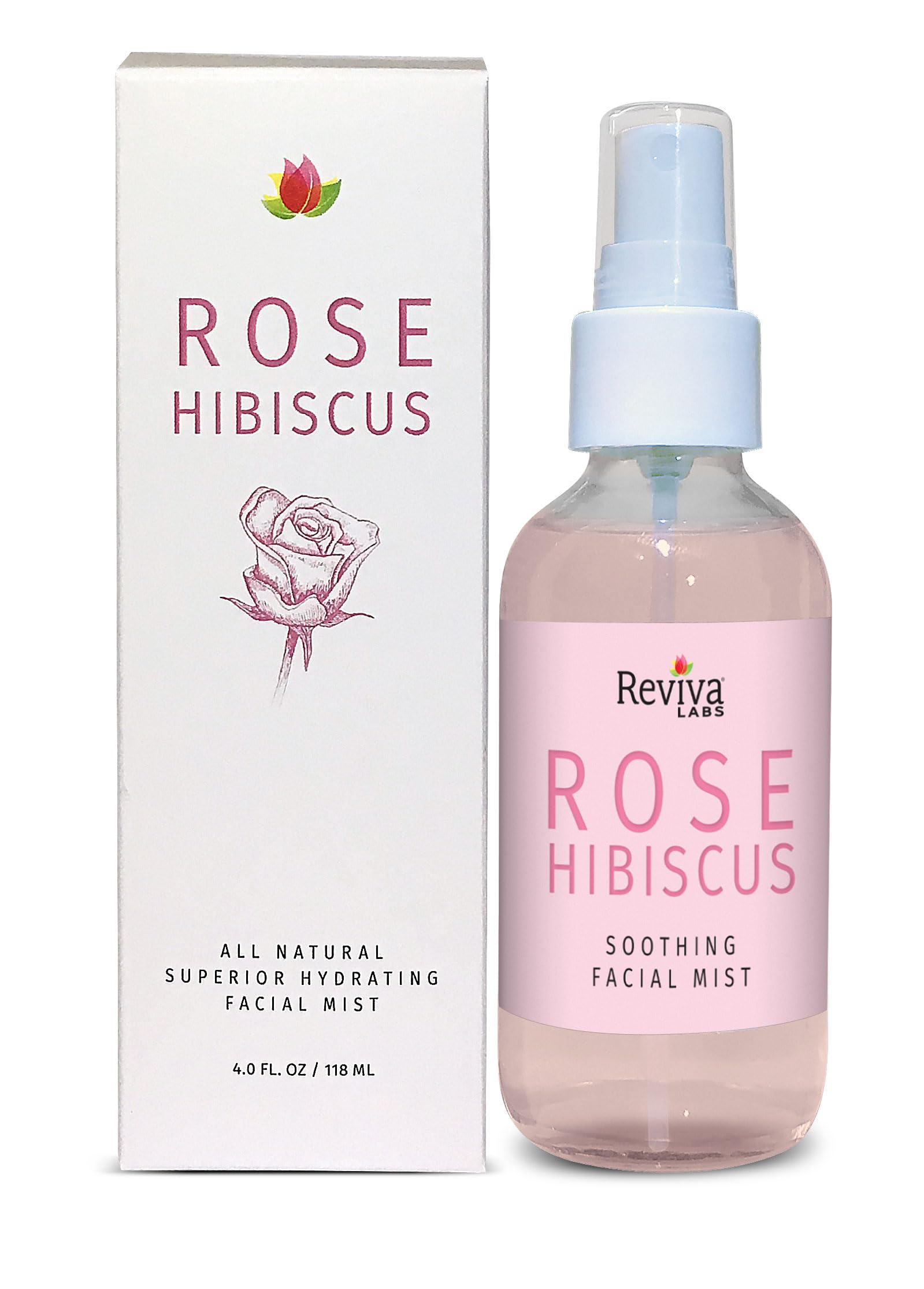 Algopix Similar Product 14 - Rose Hibiscus Hydrating Facial Mist 