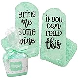 Algopix Similar Product 14 - Xpeciall Gift Wine SocksIf You Can