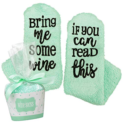 Algopix Similar Product 7 - Xpeciall Gift Wine SocksIf You Can