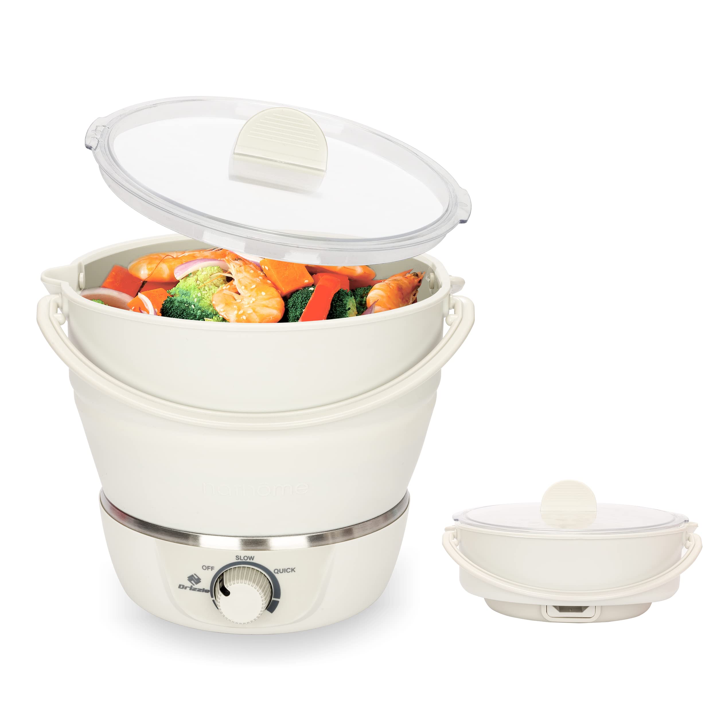 Algopix Similar Product 5 - Drizzle Foldable Electric Cooker Travel