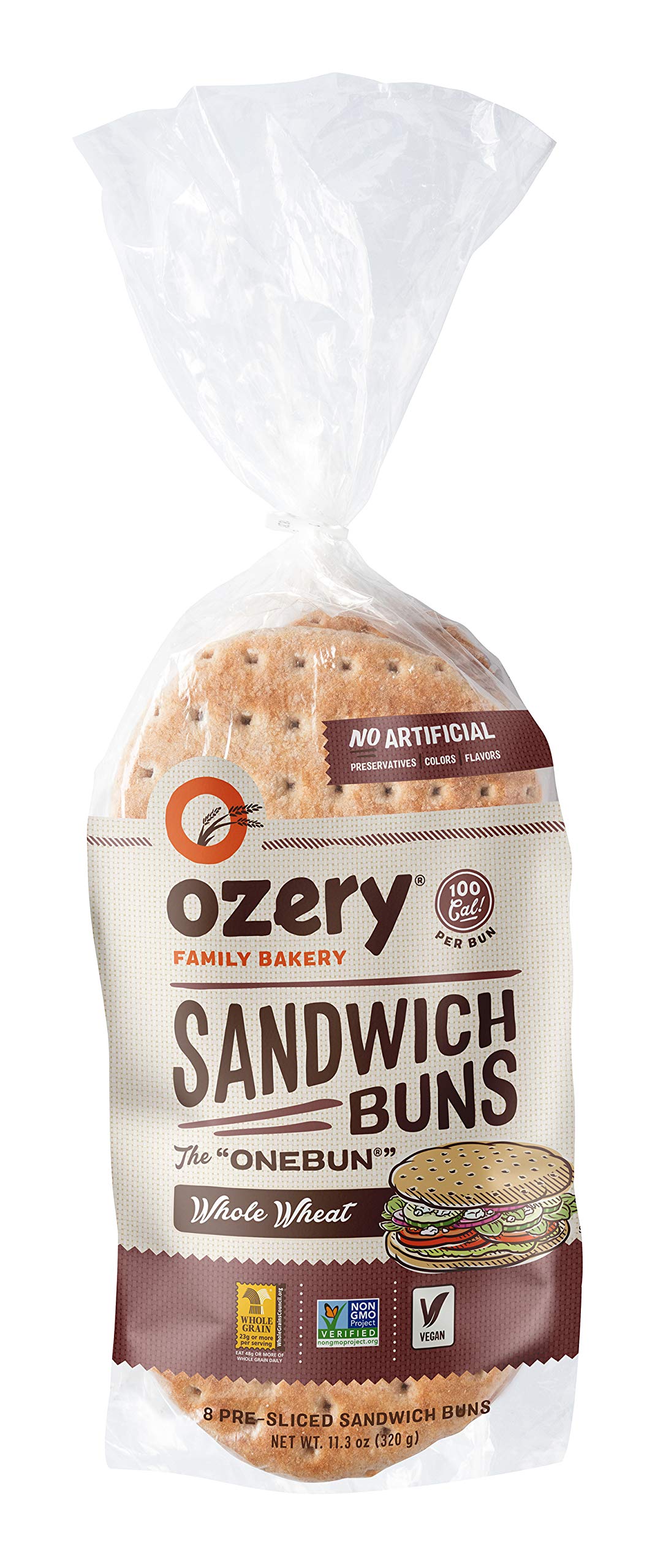Algopix Similar Product 13 - Ozery Bakery 100 Calorie Whole Wheat