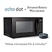 Algopix Similar Product 4 - Amazon Basics Microwave with Echo Dot