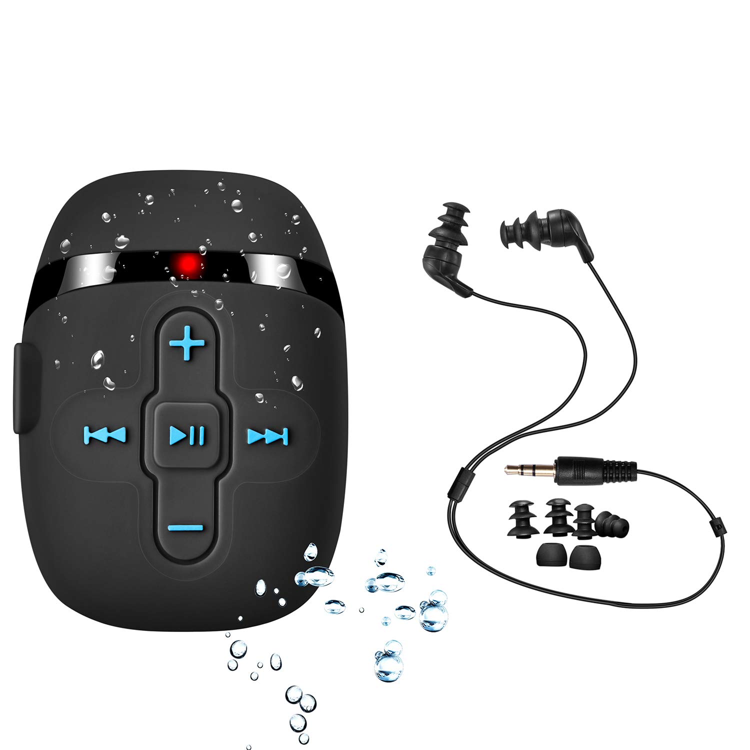 Algopix Similar Product 11 - SEWOBYE Waterproof MP3 Player for