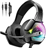 Algopix Similar Product 6 - ONIKUMA Gaming HeadsetPS4 Headset with