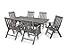 Algopix Similar Product 4 - POLYWOOD Vineyard 7Piece Farmhouse
