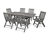 Algopix Similar Product 15 - POLYWOOD Vineyard 7Piece Farmhouse