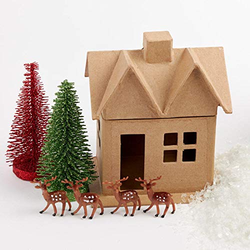 Algopix Similar Product 7 - Factory Direct Craft Paper Mache House