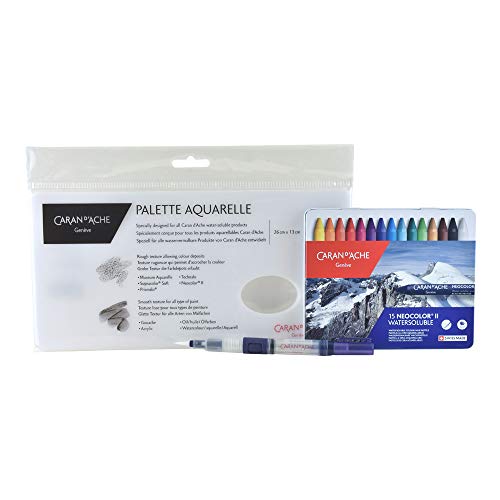 Algopix Similar Product 7 - Caran dAche 3 Piece Aquarelle Set with