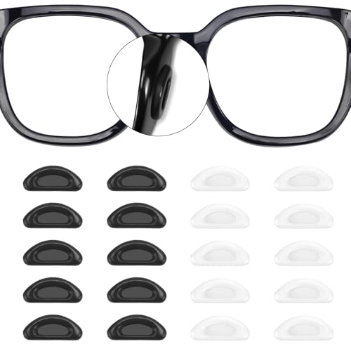 Algopix Similar Product 15 - 20 Pairs Eyeglass Nose Pads Stick On