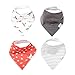 Algopix Similar Product 18 - Copper Pearl Baby Bibs 4 Pack Printed