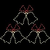 Algopix Similar Product 17 - Sunnydaze 3 Bells Christmas Hanging