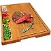 Algopix Similar Product 16 - HHXRISE Large Bamboo Cutting Board With
