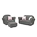 Algopix Similar Product 9 - Keet Plush Childrens Set Sofa Chair