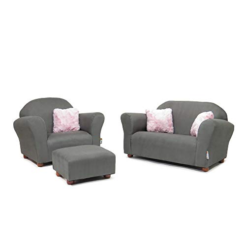 Algopix Similar Product 10 - Keet Plush Childrens Set Sofa Chair