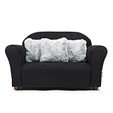 Algopix Similar Product 2 - Keet Plush Childrens Sofa with Accent