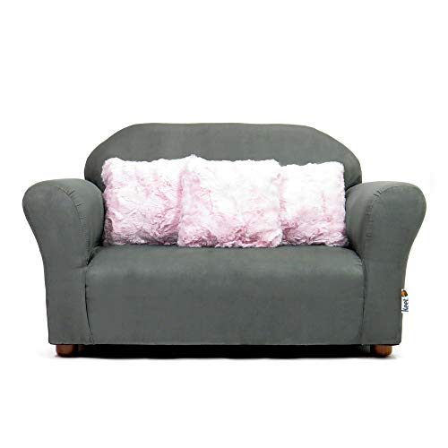 Algopix Similar Product 11 - Keet Plush Childrens Sofa with Accent