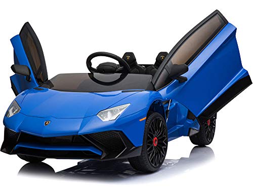 Algopix Similar Product 11 - Mini Moto Lamborghini 12V Blue 24Ghz