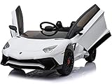 Algopix Similar Product 20 - Mini Moto Lamborghini 12V White 24Ghz