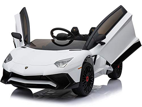 Algopix Similar Product 18 - Mini Moto Lamborghini 12V White 24Ghz