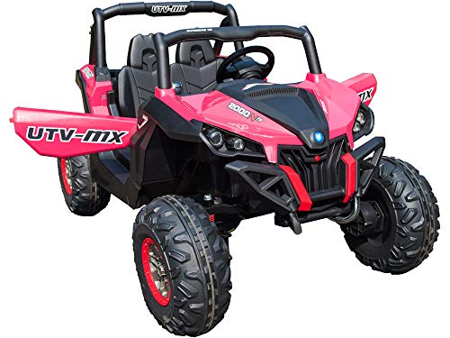 Algopix Similar Product 15 - Mini Moto UTV 4x4 12V Pink (2.4Ghz Rc)