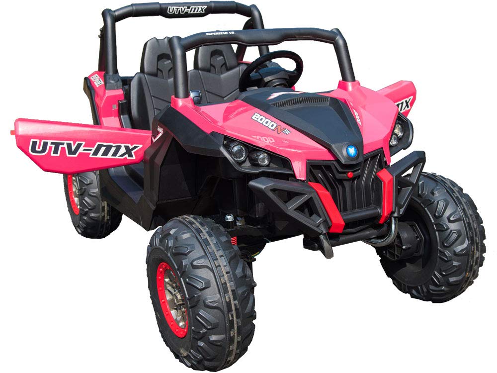 Algopix Similar Product 19 - Mini Moto UTV 4x4 12V Pink (2.4Ghz Rc)