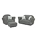Algopix Similar Product 7 - Keet Plush Childrens Set Sofa Chair