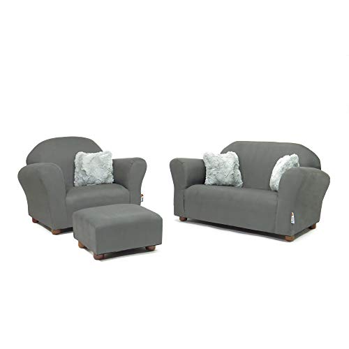 Algopix Similar Product 17 - Keet Plush Childrens Set Sofa Chair