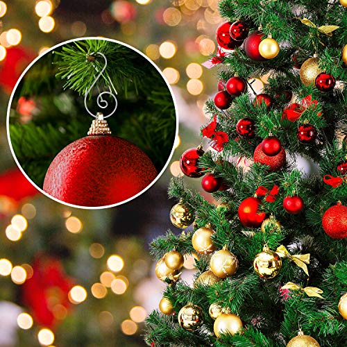 Algopix Similar Product 12 - MELLIEX 120pcs Christmas Ornament Hooks