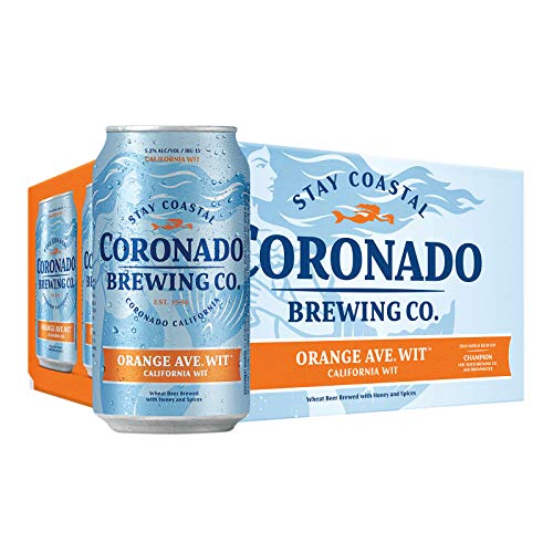 Algopix Similar Product 17 - CORONADO BREWING Orange Avenue Wit 6pk