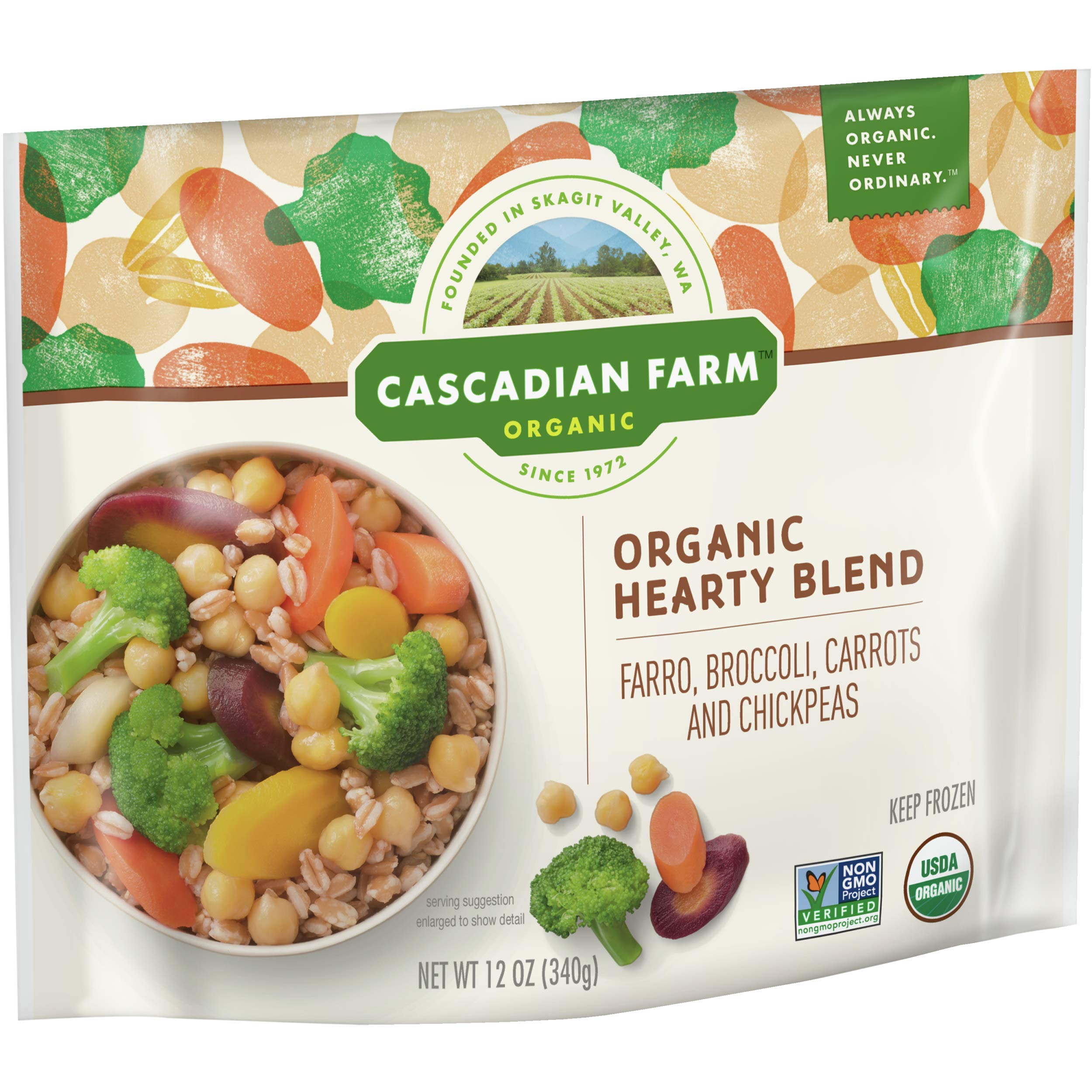Algopix Similar Product 7 - Cascadian Farm Organic Frozen Hearty