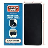 Algopix Similar Product 18 - Match N Patch Realistic Black Leather