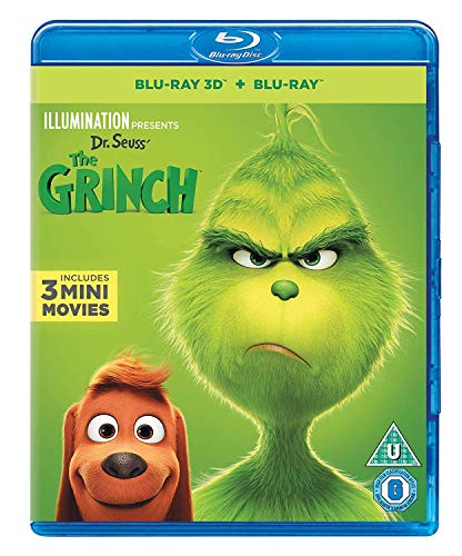 Algopix Similar Product 13 - The Grinch 3D  Bluray 2018