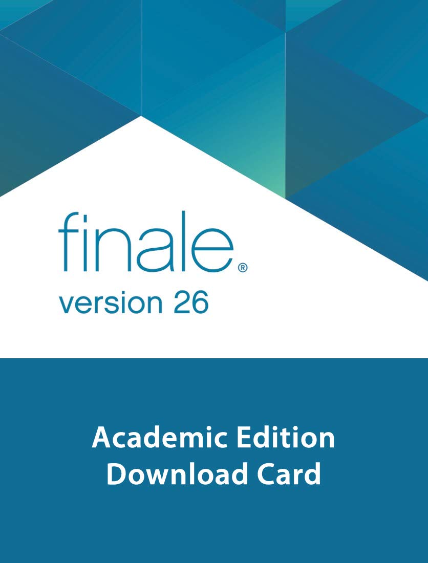 Algopix Similar Product 3 - Makemusic Finale 26 Academic Edition