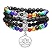 Algopix Similar Product 14 - Top Plaza 108 Mala Prayer Beads Natural