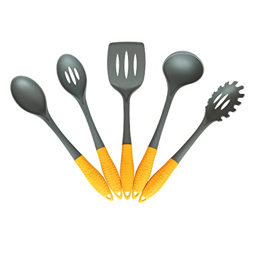 Algopix Similar Product 12 - Deiss PRO Nylon Kitchen Utensils Set 