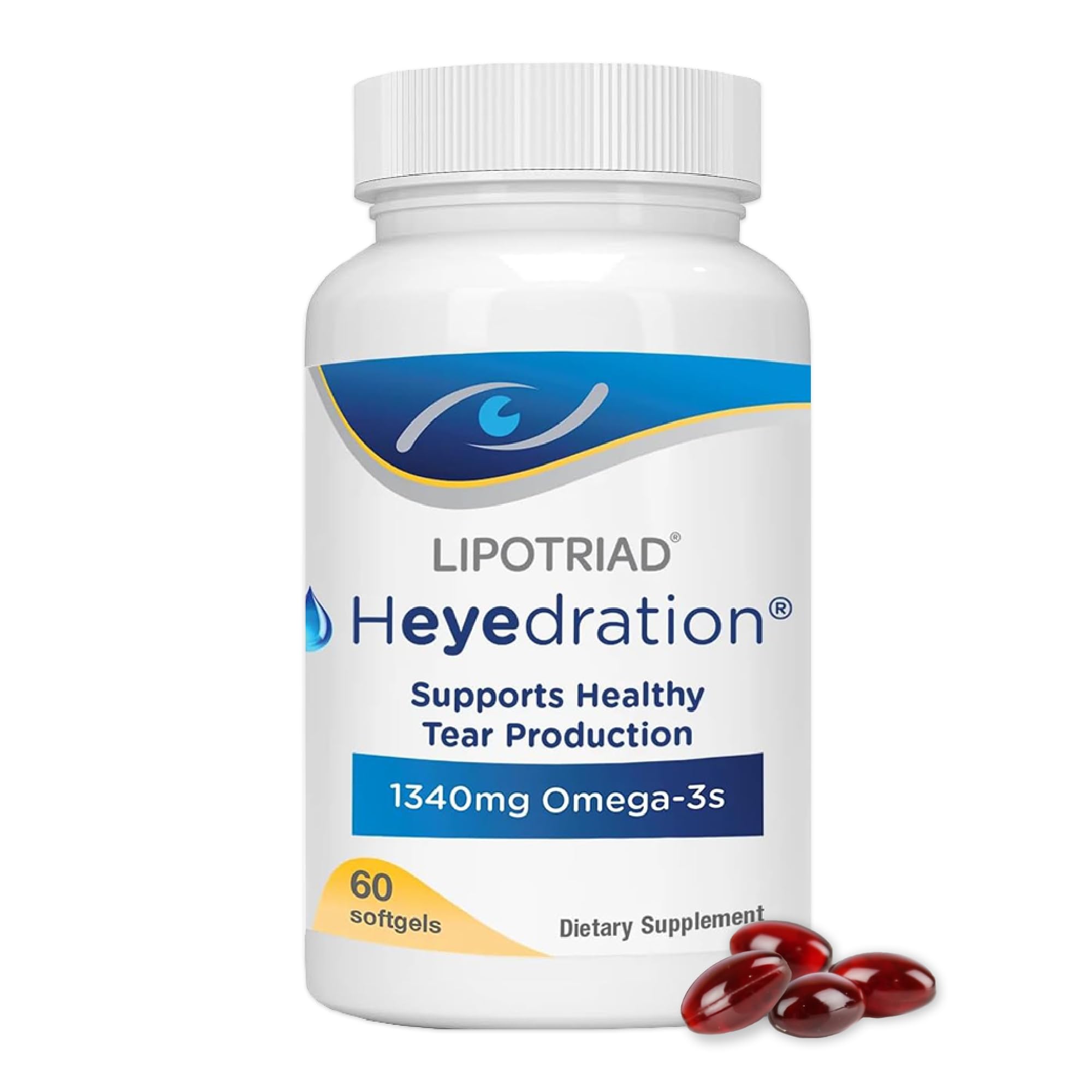 Algopix Similar Product 14 - Lipotriad Dry Eye Omega 3 Supplement