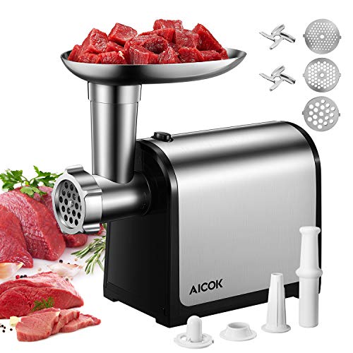 Algopix Similar Product 4 - AICOK Electric Meat Grinder 3IN1