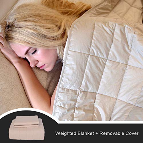 Algopix Similar Product 13 - CJXM Adults Weighted Blanket 20