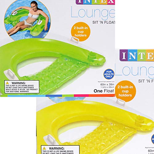 Algopix Similar Product 20 - Intex Sit N Float Inflatable Lounge
