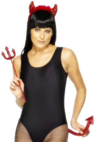 Algopix Similar Product 6 - Devil Instant Set Sequinned Fancy