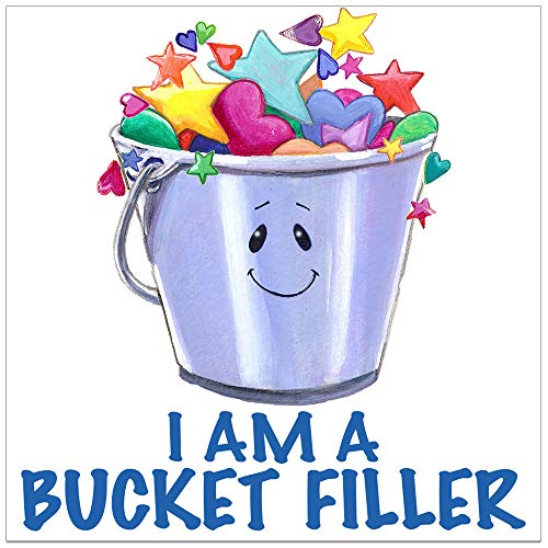 Algopix Similar Product 7 - I am a Bucket Filler Sticker Pack